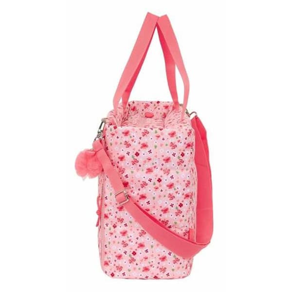 Taske med lomme til bærbar computer Vicky Martín Berrocal In Bloom Pink 40 x 31 x 17 cm