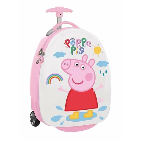 Vedettävä ostoskärry Peppa Pig Ice Cream 28 x 43 x 23 cm Lasten