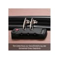 Miniatyrbild 4 av 6: Hårt bagage, handbagage med 4 hjul, ABS-material, TSA-lås, 76.5*50.5*31.5, rosa färg