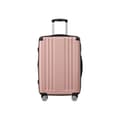 Miniatyrbild 1 av 6: Hårt bagage, handbagage med 4 hjul, ABS-material, TSA-lås, 76.5*50.5*31.5, rosa färg
