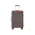 Miniatyrbild 3 av 6: Hårt bagage, handbagage med 4 hjul, ABS-material, TSA-lås, 66*44*26.5, brun färg
