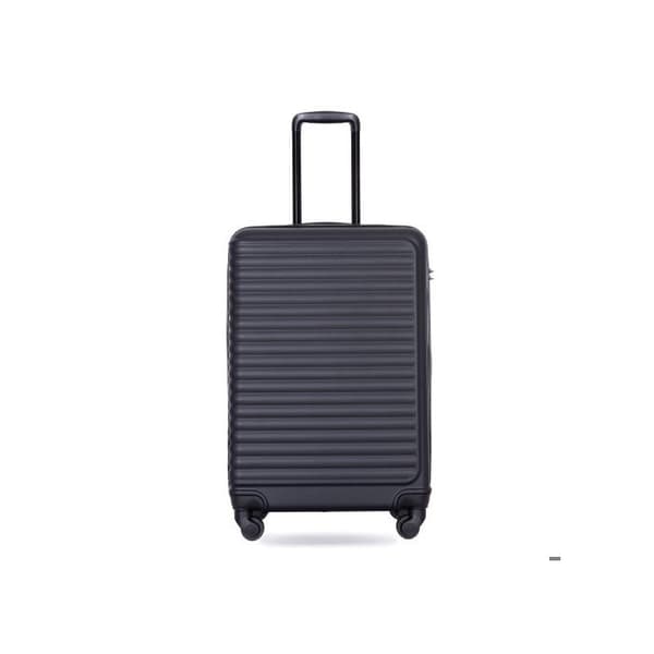 Hårt bagage, Resväska, Handbagage, 4 hjul, ABS-material, TSA-lås, 58.5*39.5*23, Svart