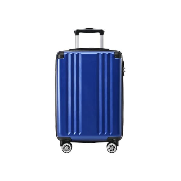 Hårt bagage, ABS-material, TSA-lås, 56.5*37.5*22.5, mörkblå
