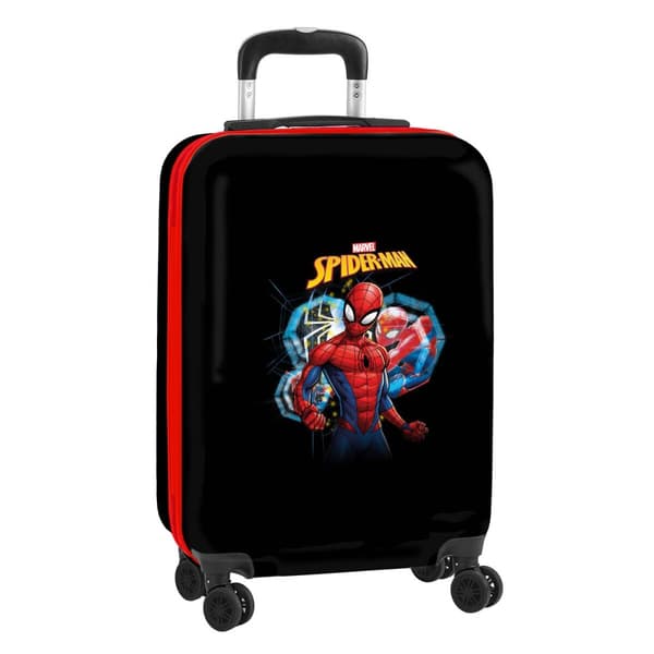 Kabinekuffert Spider-Man Hero Sort 34,5 x 55 x 20 cm