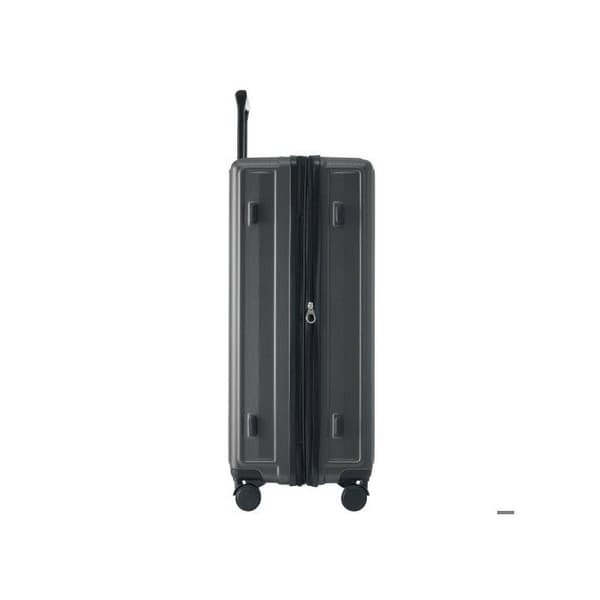 Hårda resväskor, handbagage med 4 hjul, ABS-material, TSA-lås, 43*27*66, grå