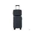 Miniatyrbild 1 av 6: Set av bagage, 4 hjul, S36*15.5*28, M36*23*56, ABS-material, TSA-lås, svart.