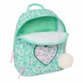 Miniatyrbilde 4 av 4: Uformell ryggsekk Safta Cuore Mint 25 x 30 x 13 cm Mini