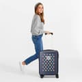 Miniatyrbild 2 av 4: Movom Free Dots Blue Bagage Set 55/68 cm Stel ABS Kombinationslås 104L 4 Dubbla Hjul Handbagage