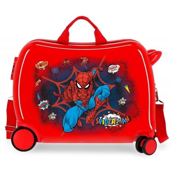 Barnvagn - Marvel - Spiderman Pop gåvagn - 50 x 38 x 20 cm - Röd