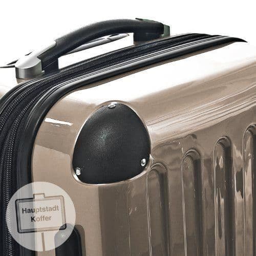 Resväska - Hauptstadtkoffer - Alex - 63 cm - Champagne guld - 4 360° hjul