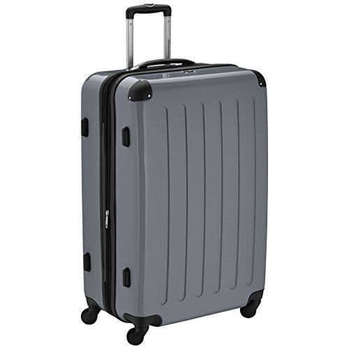 Resväska - Hauptstadtkoffer - Alex - 75 cm - Shiny Silver - Hårt skal - 4 360° hjul