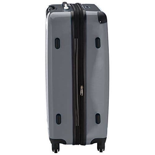 Resväska - Hauptstadtkoffer - Alex - 75 cm - Shiny Silver - Hårt skal - 4 360° hjul