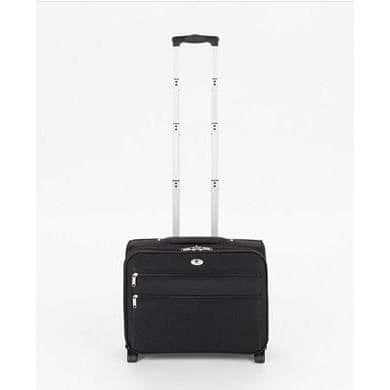 CLEMENTINA FROG Traveler Computer Trolley - Horisontell - 4 hjul - EVA 600 D - Vadderad ficka - 22 L - 3 kg - Svart