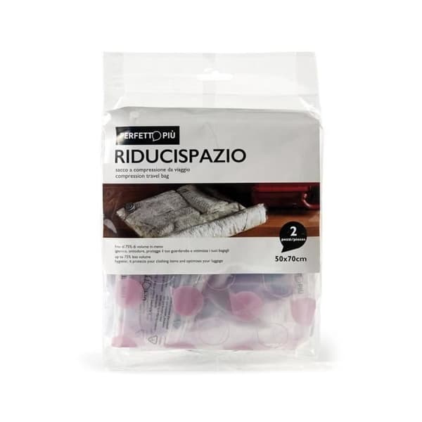 Linea Più Set med 2 skyddande kompressionspåsar 50 x 70 cm - 0363