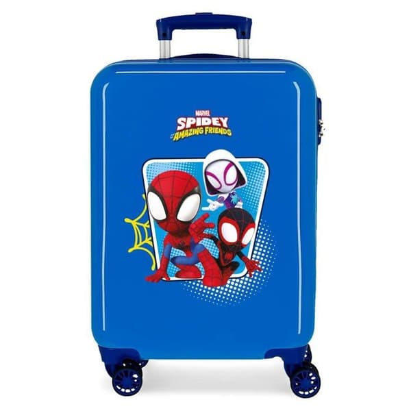 Resväska eller bagage säljs ensam Marvel - 4691721 - Spidey Team Up, Blue, Suitcase