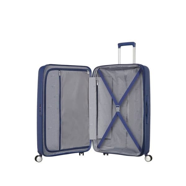 American Tourister - Medium Soundbox Exp Spinner - 32G002-NAVY-UN - MARINBLÅ