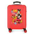 Miniatyrbild 1 av 4: Barnväska - Disney - Flickväska med Mikey och hans vänner "Roligt börjar här" - 55 x 38 x 20 cm - Röd