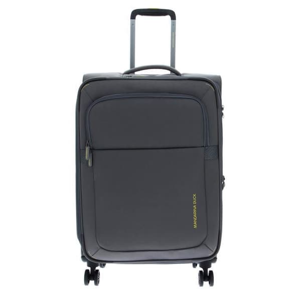 Resväska - MANDARINA DUCK - Smile &amp; Go Trolley Medium - Expanderbar - 4 Silent Wheels - TSA hänglås