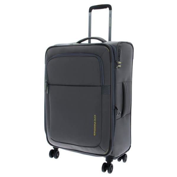 Resväska - MANDARINA DUCK - Smile &amp; Go Trolley Medium - Expanderbar - 4 Silent Wheels - TSA hänglås