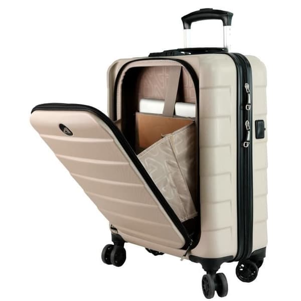 ALPINI INOVA-2.0 styv resväska 22" (55cm) 2 års garanti PC och surfplatta USB-port (CABIN) - 40L – 55x40x20cm 2,7kg