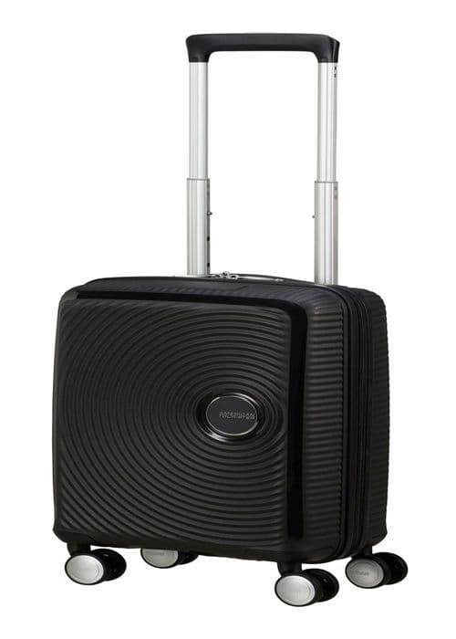 Cabin Resväska - American Tourister - Soundbox Mini Spinner 47/16 - Svart - 4 Hjul - Barn