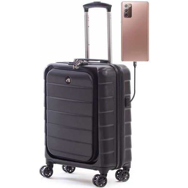 Handbagage - ALPINI - INOVA-2.0 - 22" (55cm) - 40L - Hårdskal - USB-port