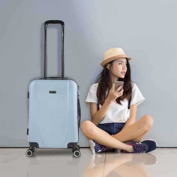 Avio Ljusblå Cabin Resväska