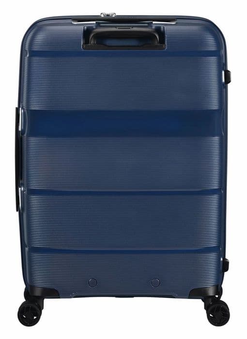Hardside resväska - American Tourister - Linex Spinner - 66 cm - Mörkblå - TSA-lås