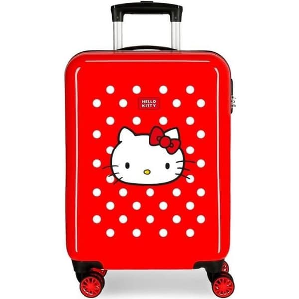 Hytt resväska HELLO KITTY "Castle of Hello Kitty" - röd - JOU-4221722-HK