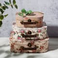 Miniatyrbild 4 av 5: RETRO ROSES - Dekorativa barnväskor, set om 3, Sass&Belle