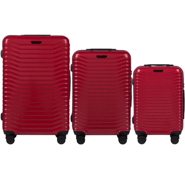 Set med 3 Wings PC Sea Eagle RED-fodral