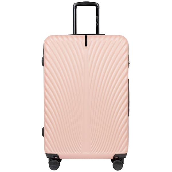 Resväska med stora vingar, svan 28" rosa