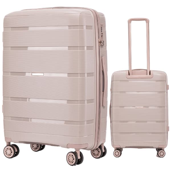 Medium resväska Wings x Paprocki Brzozowski HAWFINCH - 24" BEIGE