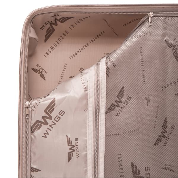 Set med 3 resväskor Wings x Paprocki Brzozowski HAWFINCH - BEIGE