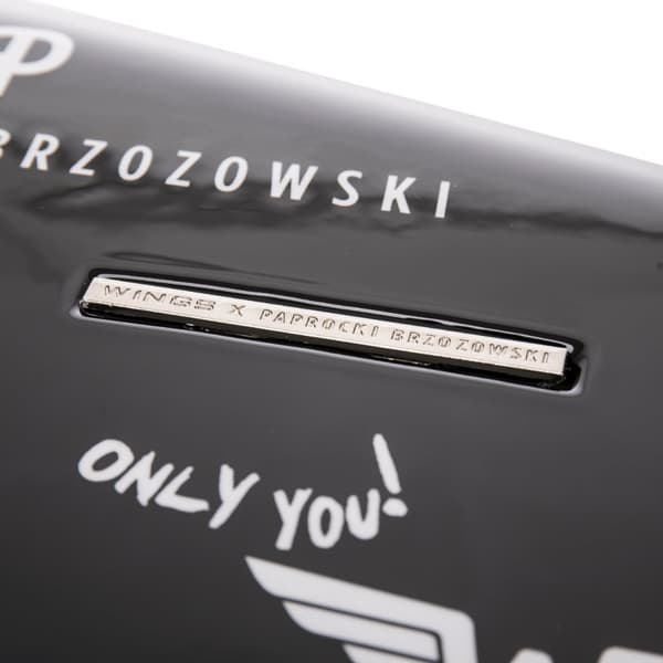 Liten kabin resväska Wings x Paprocki Brzozowski GOLDCREST - 18"" SVART