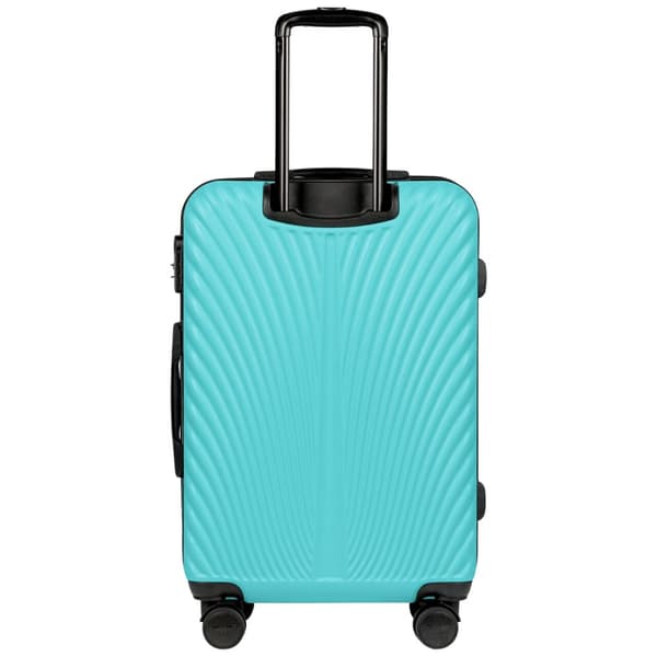 SN120 SWAN, Set med 4 ABS+ resväskor (L, M, S, XS) Vingar, LJUSBLÅ
