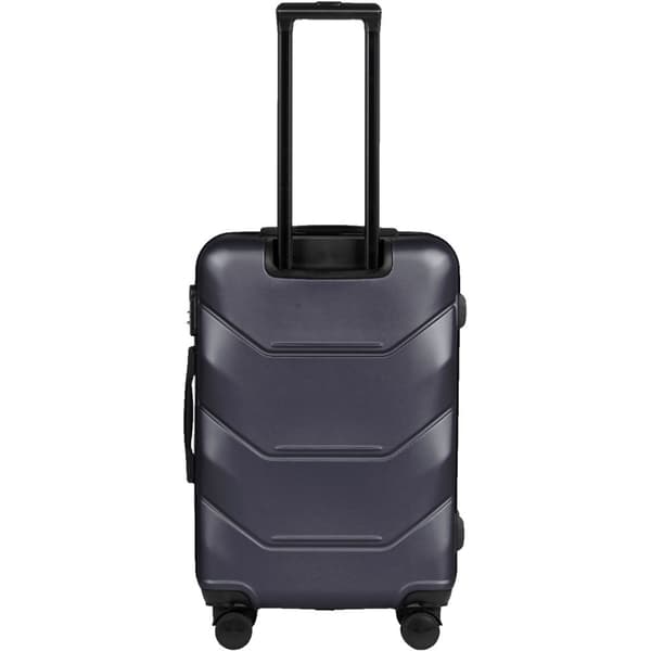 148 PEACOCK, Set med 3 ABS+ resväskor (L,M,S) Vingar, BLÅ