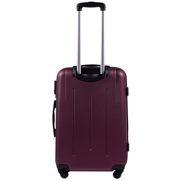 304 FALCON, Set med 4 ABS+ förlängningsväskor (L,M,S,XS) Vingar, BURGUNDY