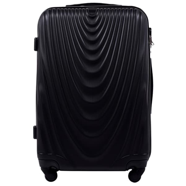 304 FALCON, Set med 4 ABS+ förlängda fodral (L, M, S, XS) Vingar, SVART