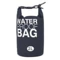 Miniatyrbild 2 av 4: Dondon - W-BAG01-schwarz-2-n - Dry Bag Vattentät väska 2l, 5l, 10l, 15l, 20l, 30l med axelrem - Svart 2 Liter