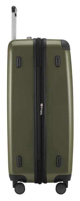 Hauptstadtkoffer - HK28-8278TSA-AV - Alex - Hållbagage, Hård resväska, 4 dubbla hjul, TSA, 75 cm, 119 liter, Avokado