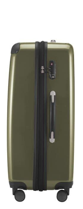 Hauptstadtkoffer - HK28-8278TSA-AV - Alex - Hållbagage, Hård resväska, 4 dubbla hjul, TSA, 75 cm, 119 liter, Avokado