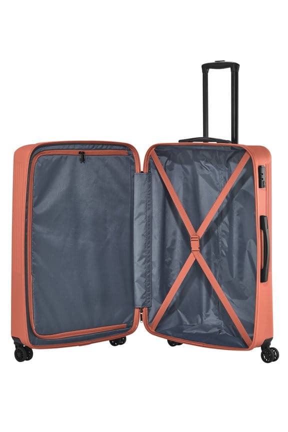 Stor resväska 77 cm lång Bali Travelite korallorange
