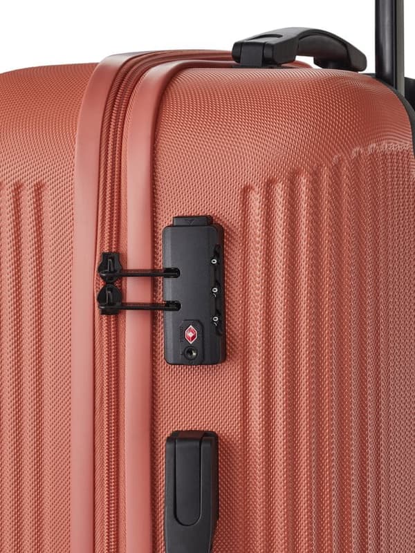 Stor resväska 77 cm lång Bali Travelite korallorange