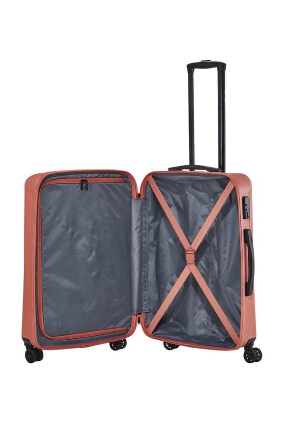 Resväska Medium 67cm M Bali Travelite Korall Orange