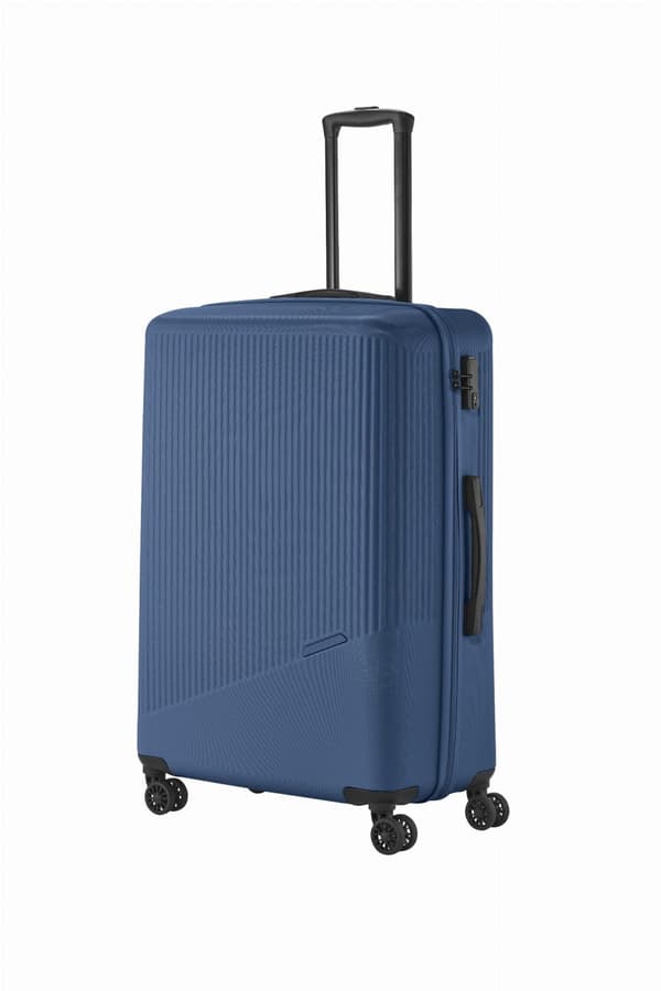 Resväska Stor 77cm L Bali Travelite Blå Denimblå