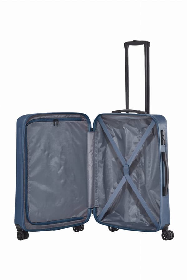 Kuffert Medium 67cm M Bali Travelite Blå Denim Blå