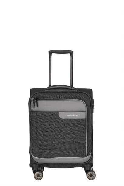 TRAVELITE VIA resväska grå svart MEDIUM 66cm