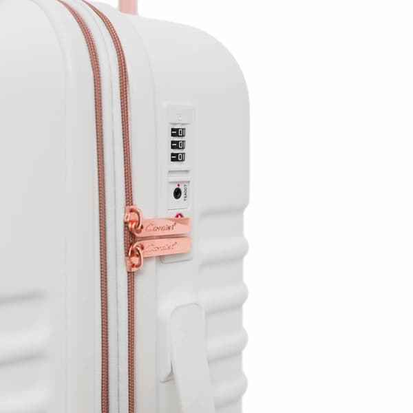 CAVALET Resväska Pasadena Medium - Vit/Rosa
