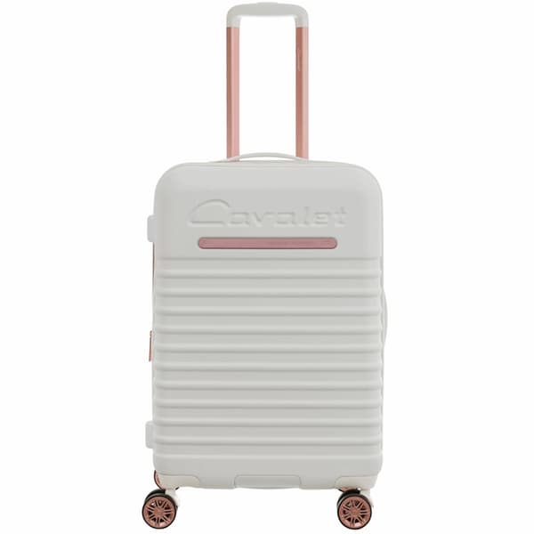 CAVALET Resväska Pasadena Medium - Vit/Rosa